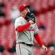 Phillies relief pitcher Daniel Stumpf. Via AP.